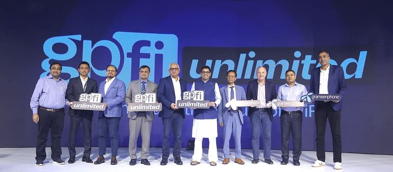 Grameenphone launched Bangladesh's first fixed wireless access service named 'gpfi unlimited’, marking a significant milestone in the country's digital transformation journey.